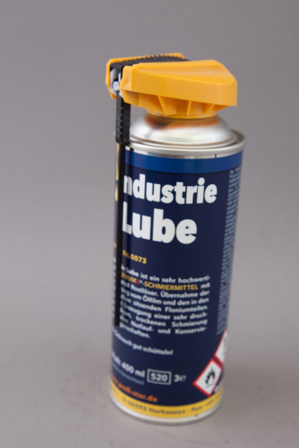 Industrie Lube, Spraydose 400 ml Industrie-Lube ist ein sehr hochwertiges Flonium-Schmiermittel mit einem extra Anteil Rostlöser.