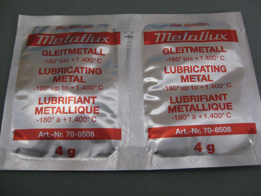 Fettpaste Metaflux a' 4 g, VPE = 2 Beutel a' 4 g GLEITMETALL 4-017-02-0043 3601A0059