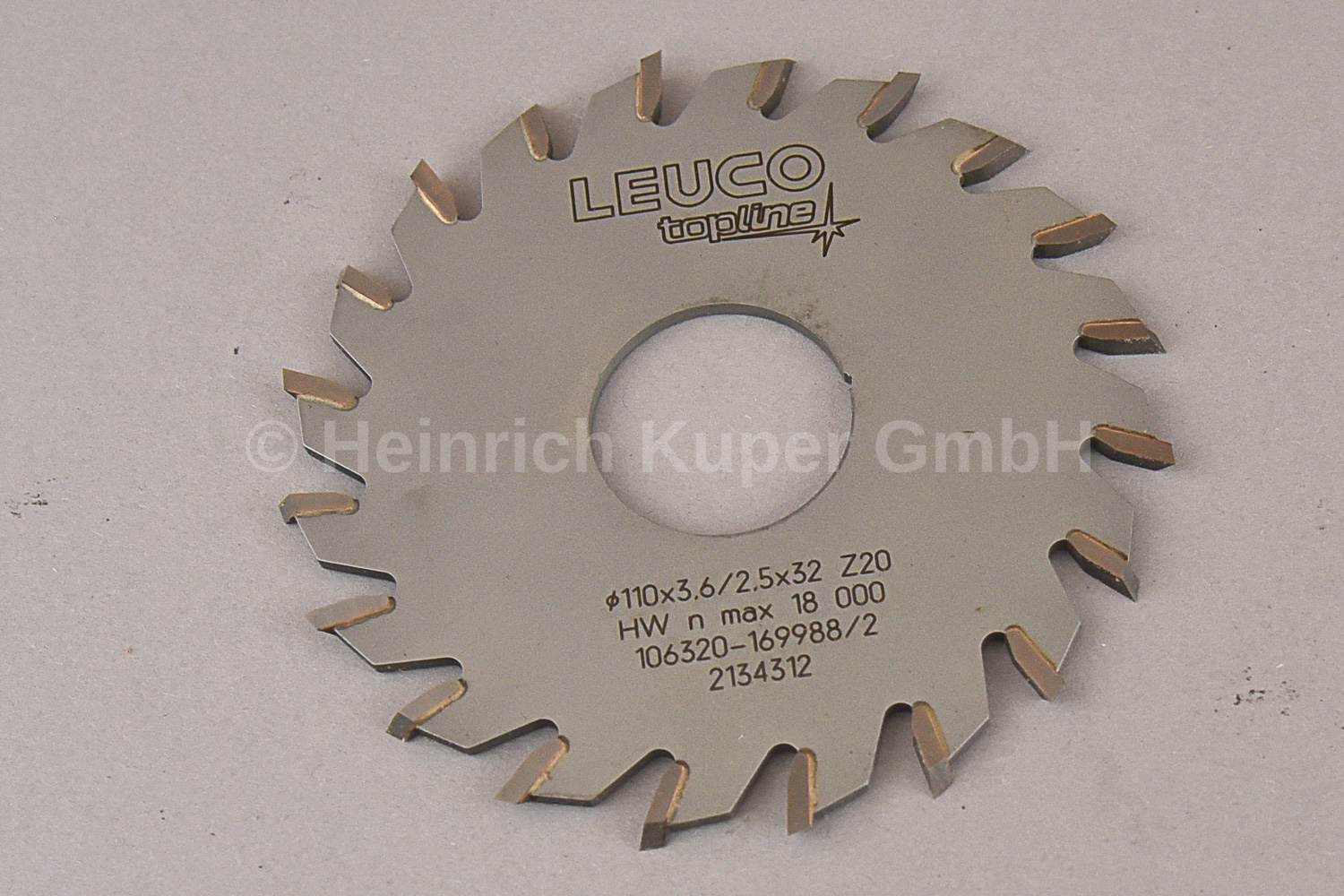 Kappsägeblatt 110x3,6x32 Z=20