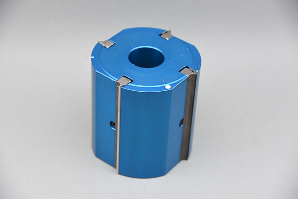 Hobelmesserkopf-Alu PLANNEX 125 x 230 x 40 mm, Z = 4 mit Fliehkraftspannung einschl. HSS Wendemesser