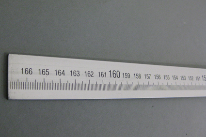 Bandmaß 1660-60 mm, 25x2 mm Altendorf F9605.0700 rechts-links steigend