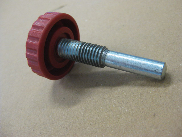 Rändelschraube rot Altendorf B2003.0111 FÜR SCHUTZHAUBE