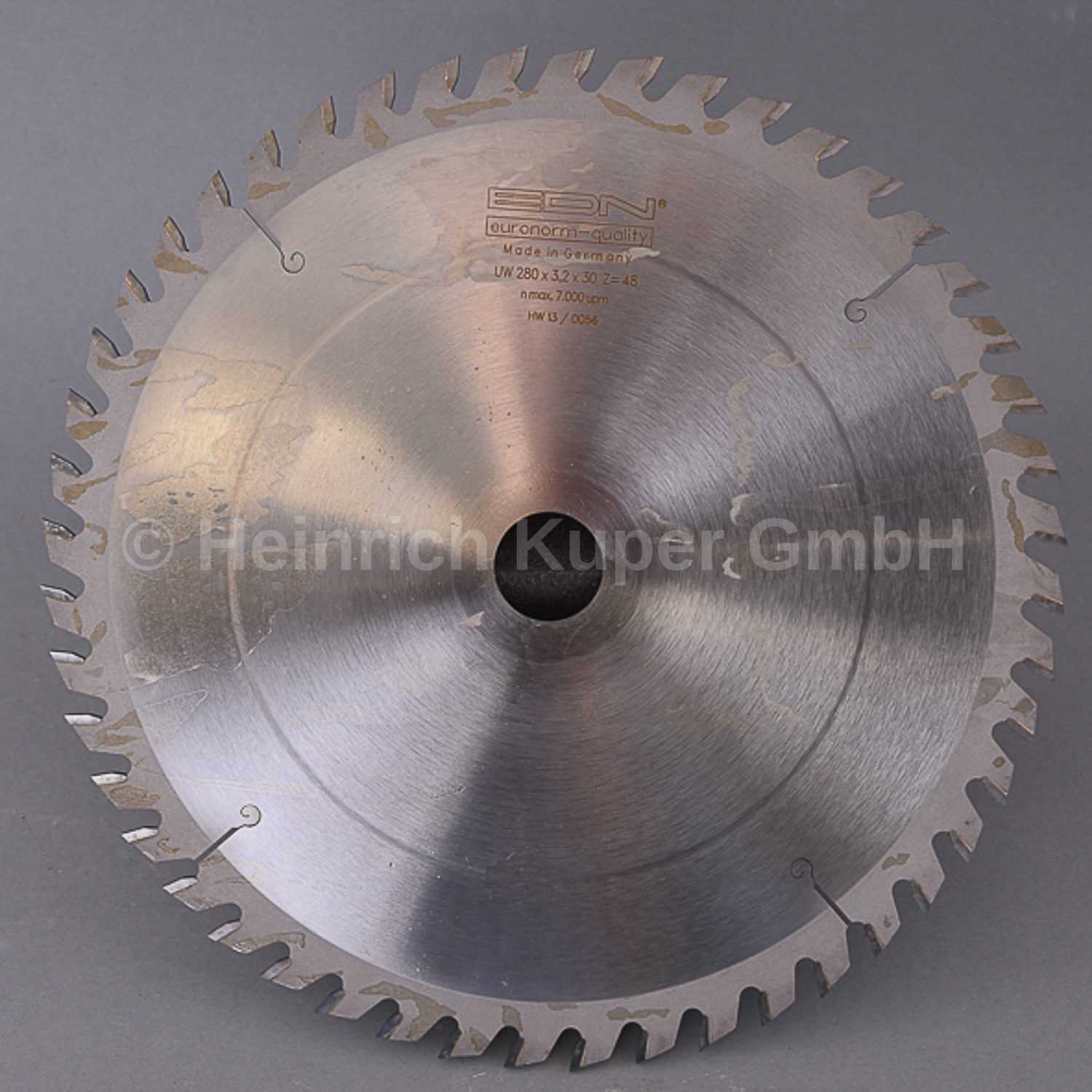 HW-Kreissägeblatt 280 x 3,2 x 30mm   Z=48 W Hartmetall bestückt, Wechselzahn, Einsatz auf Tisch- und Formatkreissägen