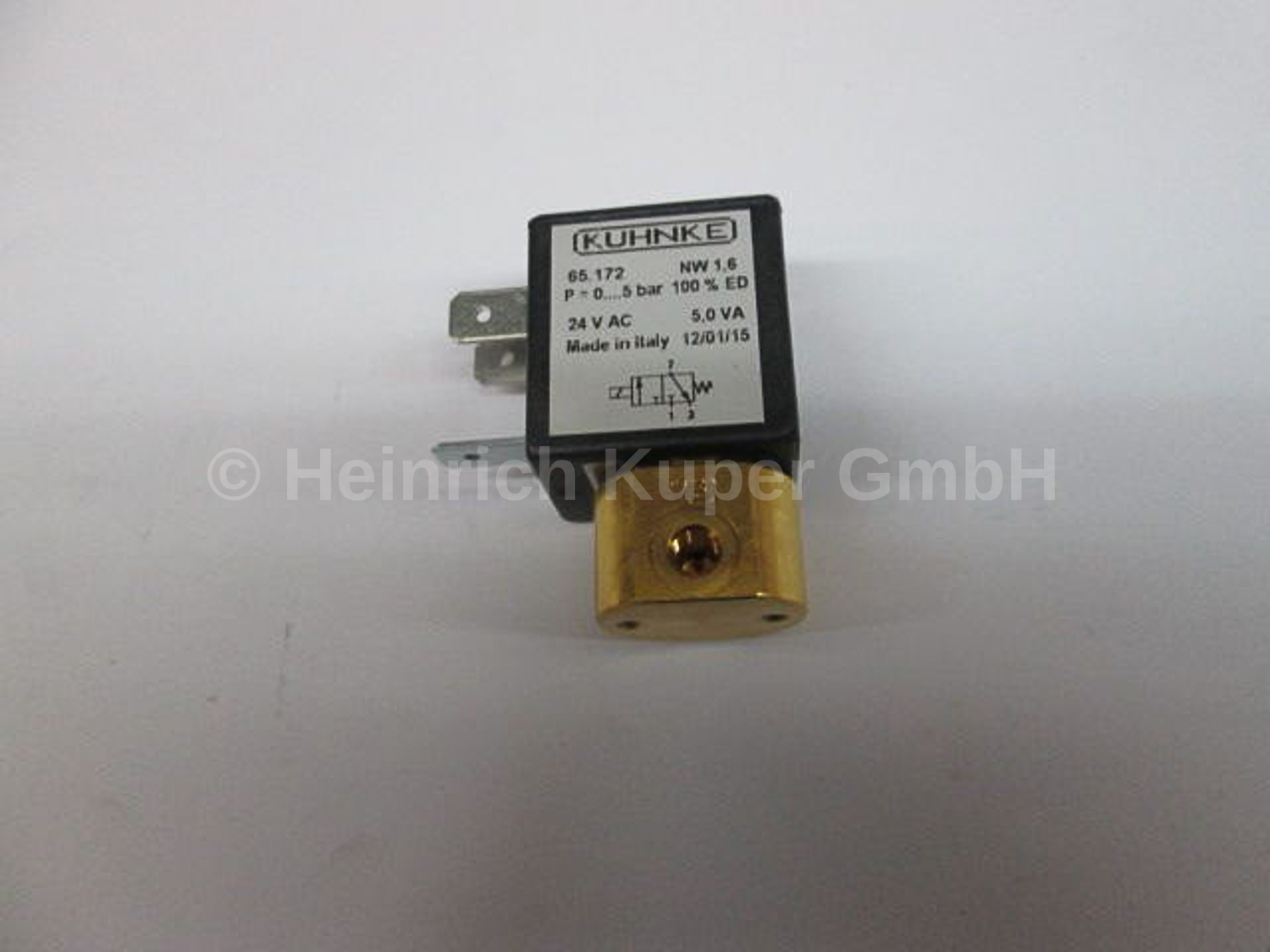 3/2-WEGE-MAGNETVENTIL M5 NW1,6 Kuhnke 24 VAC