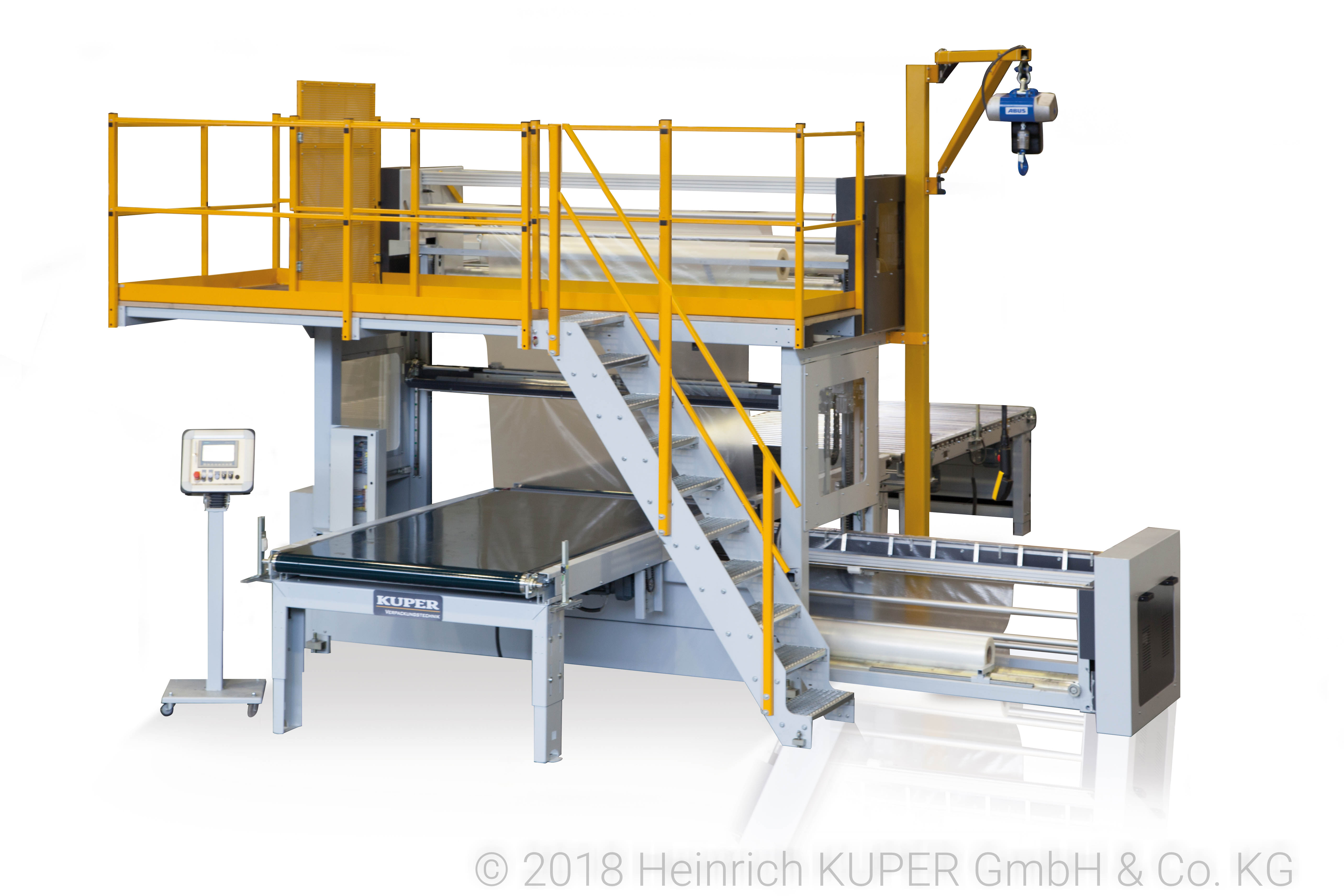 KUPER KFL Ergofoil Folieneinschlagmaschine