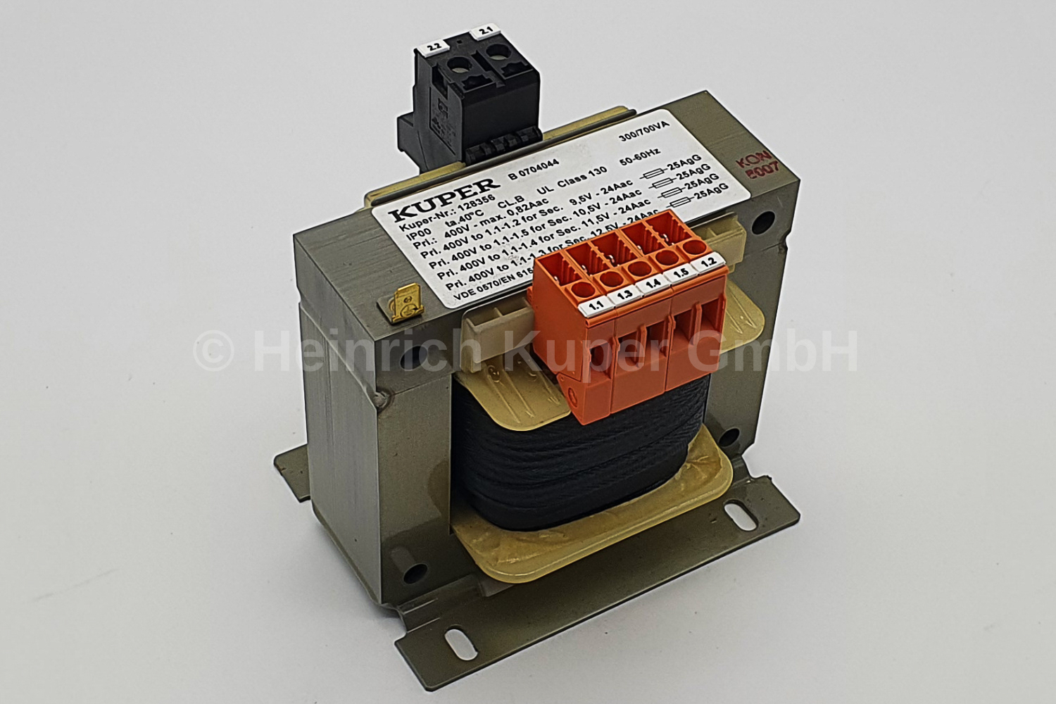 E-Transform.EAS 300VA CSA IP00 400V0,86A50/60HZ9,5-12,5V 24A+