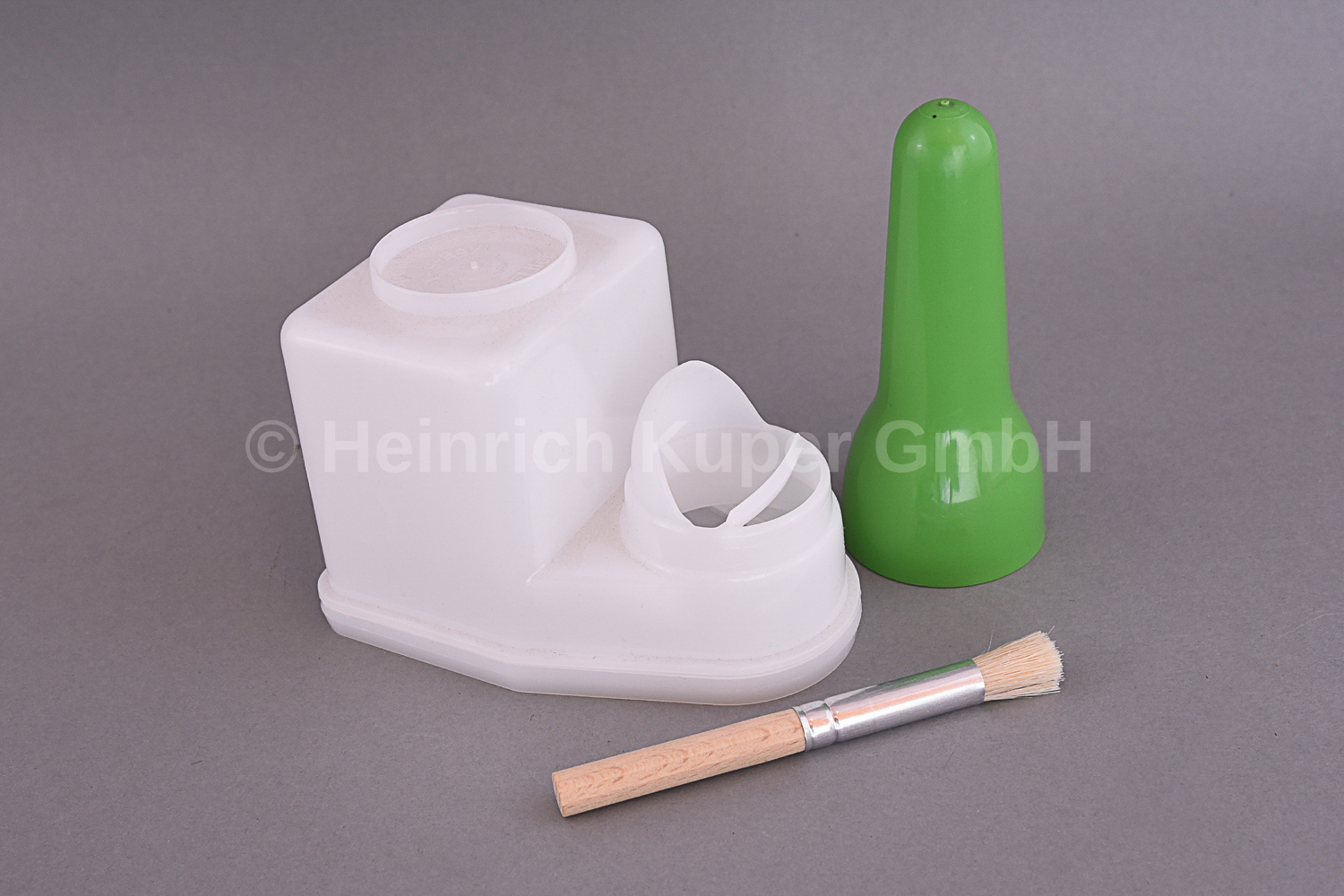 Leimsparbehälter TS-Boy 0,45 ltr., für Leime, Kleber und leichtverdunstbare Flüssigkeiten, einschl. Rundpinsel