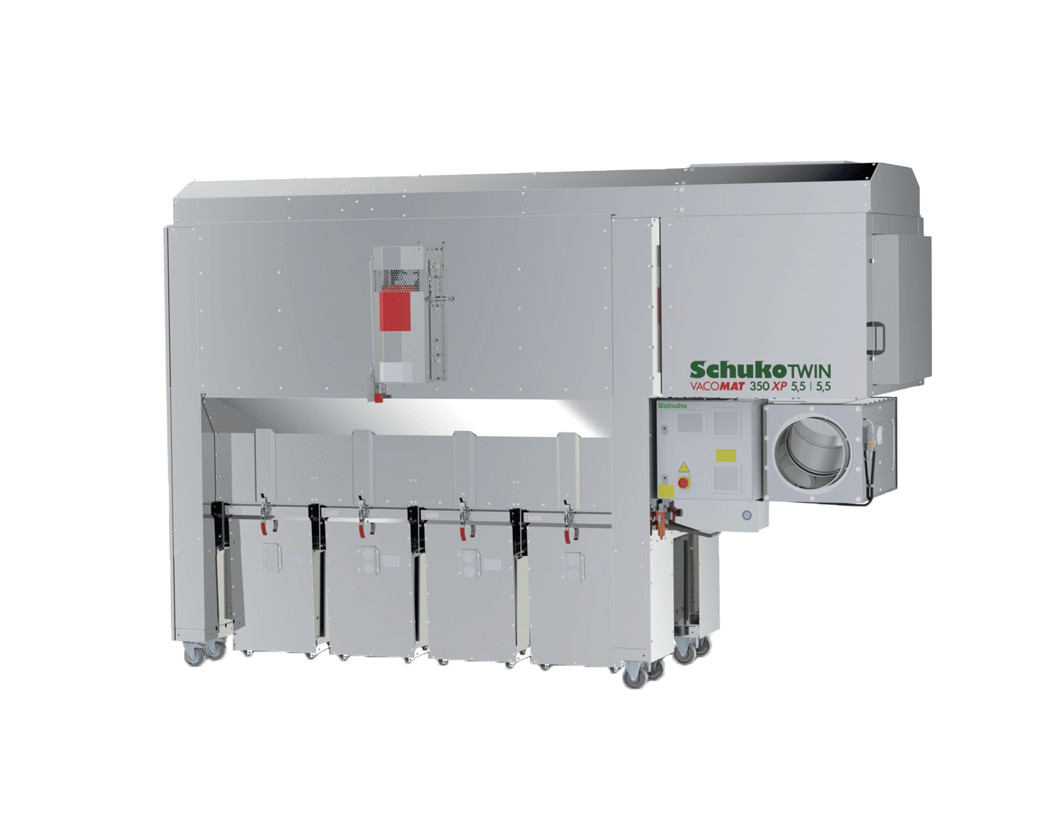 SCHUKO Vacomat 350 XP Twin Mobilentstauber