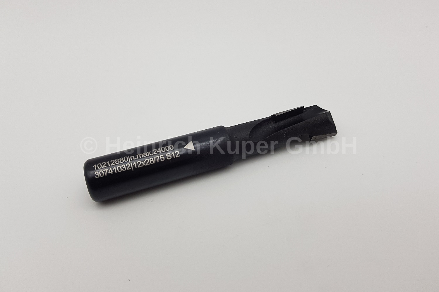 DP Schaftfräser – blackline AKE 12x28/75mm S=12mm Z1 RL Mit DP-Bohrschneide Bh=2,5mm Ersetzt 10182646 10212880