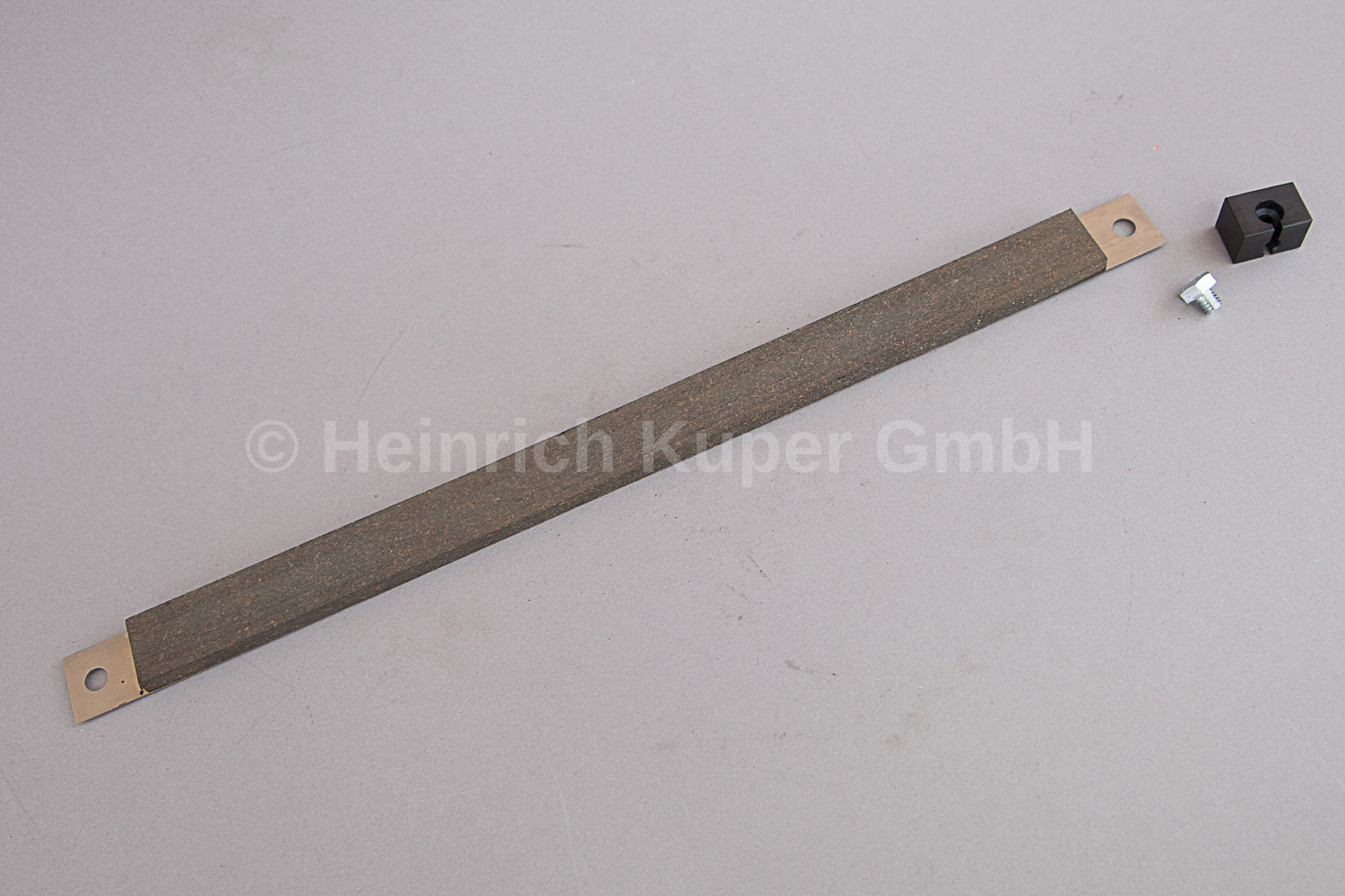 Bremsband 1-Loch mit Klotz ( Einhängestück ) Bäuerle