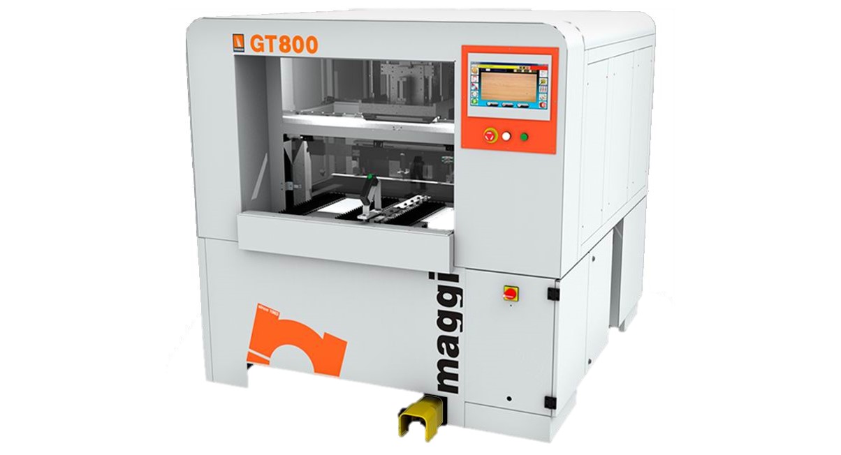 MAGGI GT800 CNC-Durchlauf-Bohrautomat
