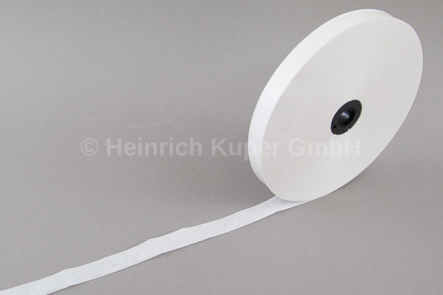 Fugenpapier weiß, ungelocht, 12 mm breit, Rolle á 200 mtr.