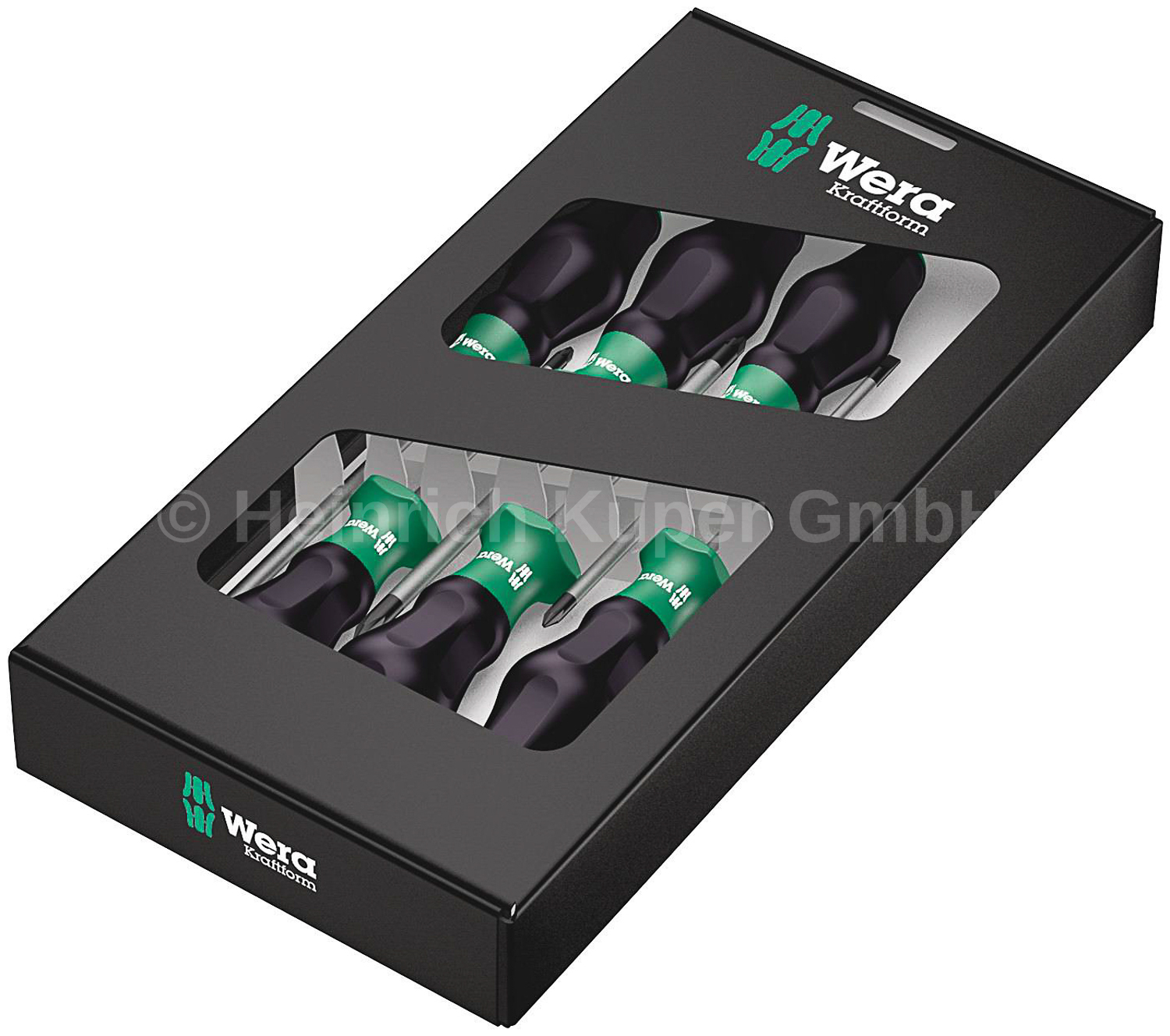 Schraubendrehersatz Wera Kraftform Comfort 6-teilig 1334/6