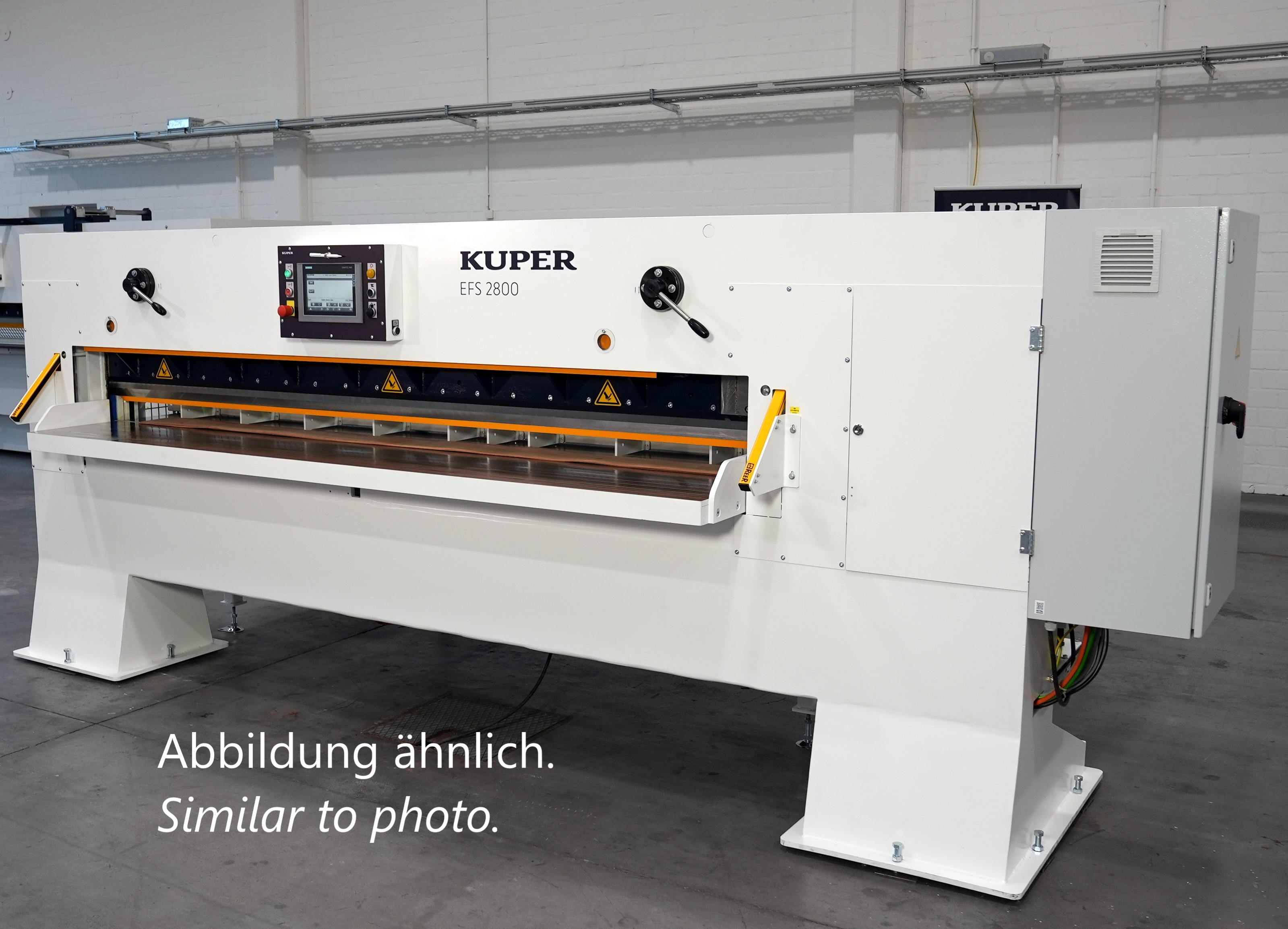 KUPER EFS 2800 Einmesser-Furnierpaketschere