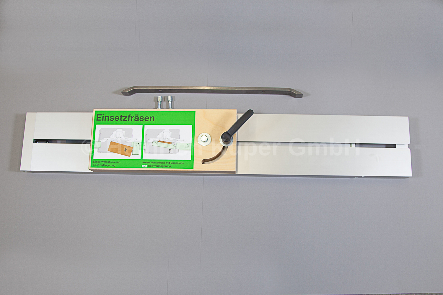 Aigner Tischverlängerung 214 114 000 192 Inkl. Queranschlag und Befestigungsschiene 530mm und Gebrauchsanleitung