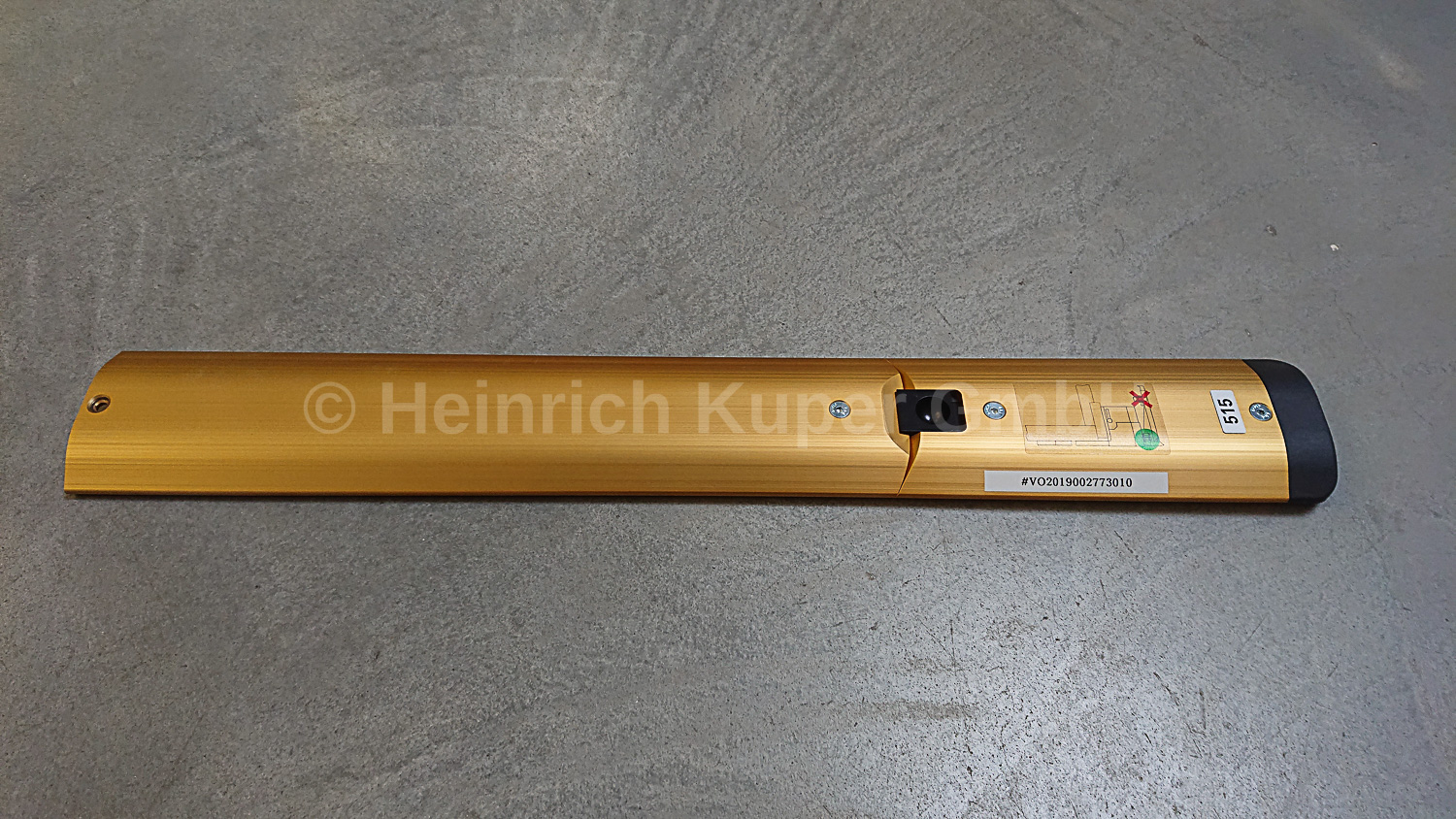 Suvamatic Messerwellen- abdeckung zweiteilig 515mm Art.Nr.371