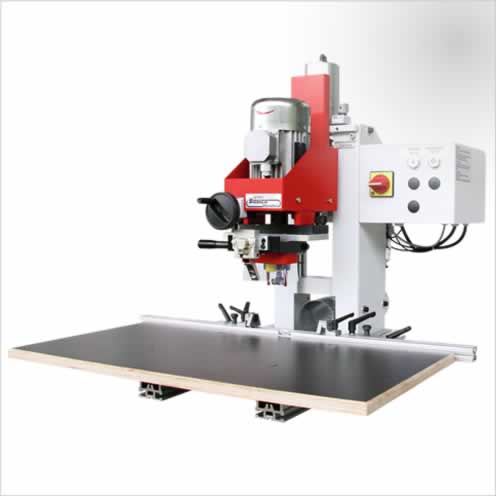 GANNER BASICA Variabel Beschläge-, Bohr- und Einpressmaschine