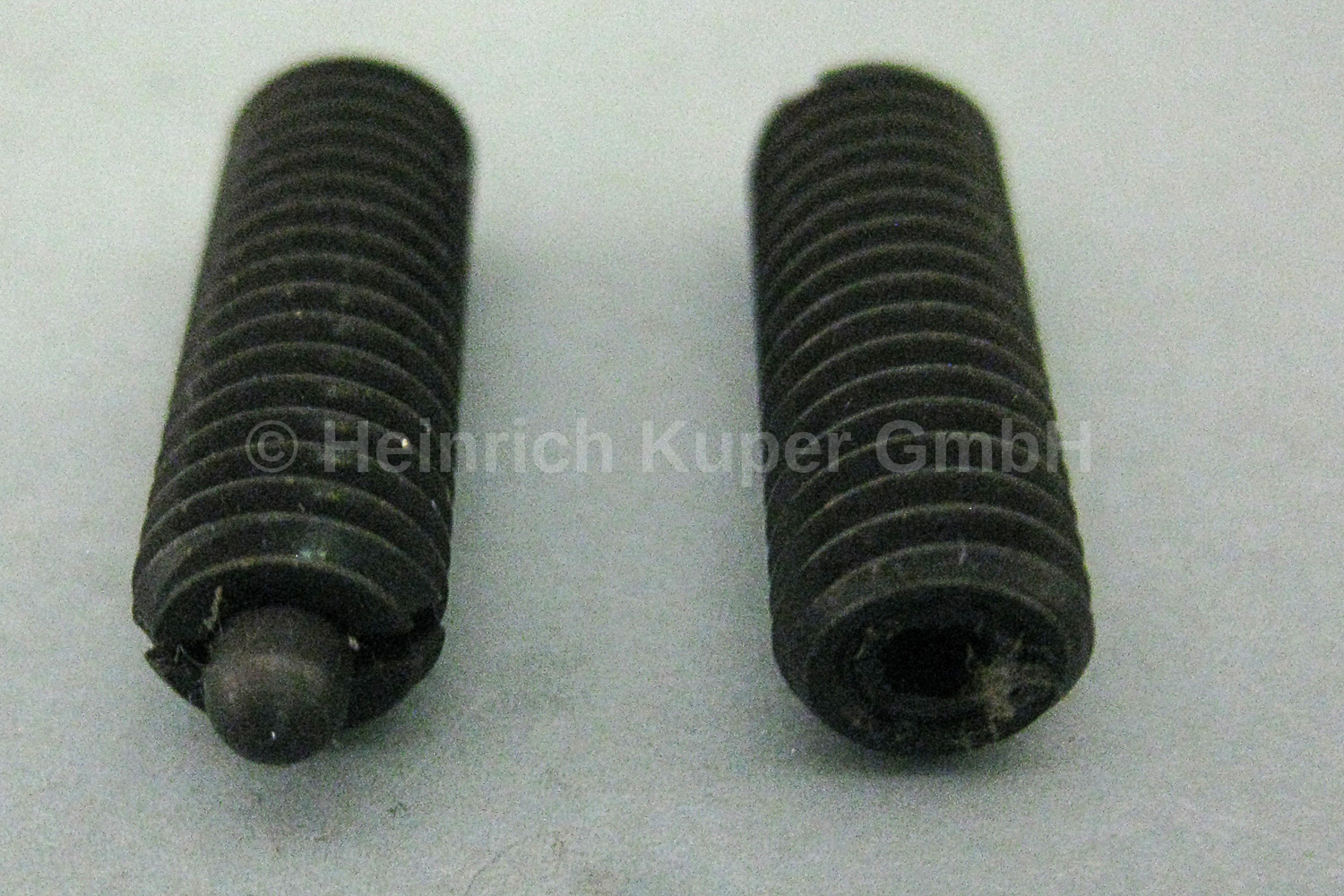 Federndes Druckstück M8x22 Druckbolzen aus Stahl