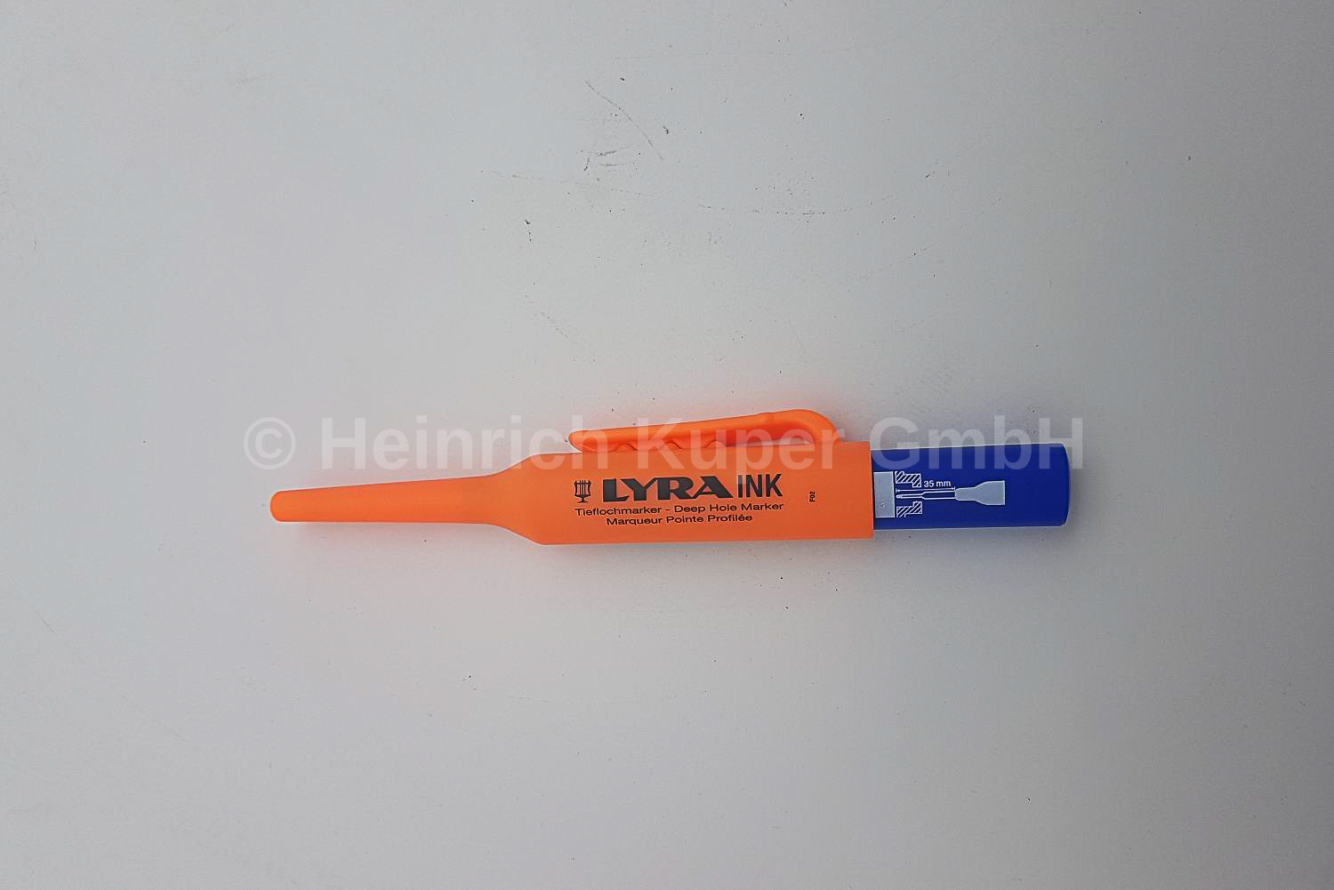 Tieflochmarker LYRA-INK, blau deep hole marker 4480051