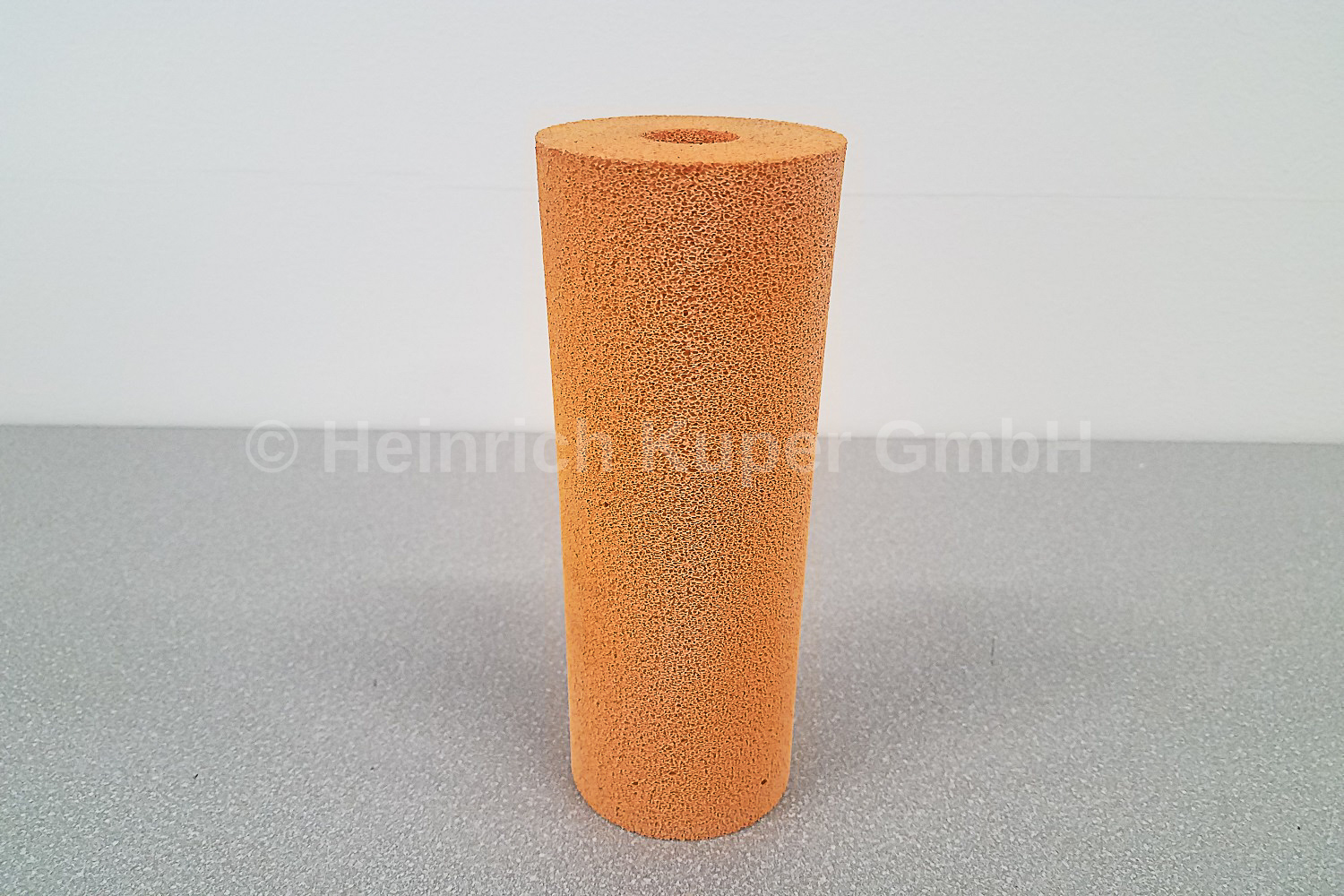 Schwammgummi-Walze FP  200mm für Pfohl Leimroller 200mm orange