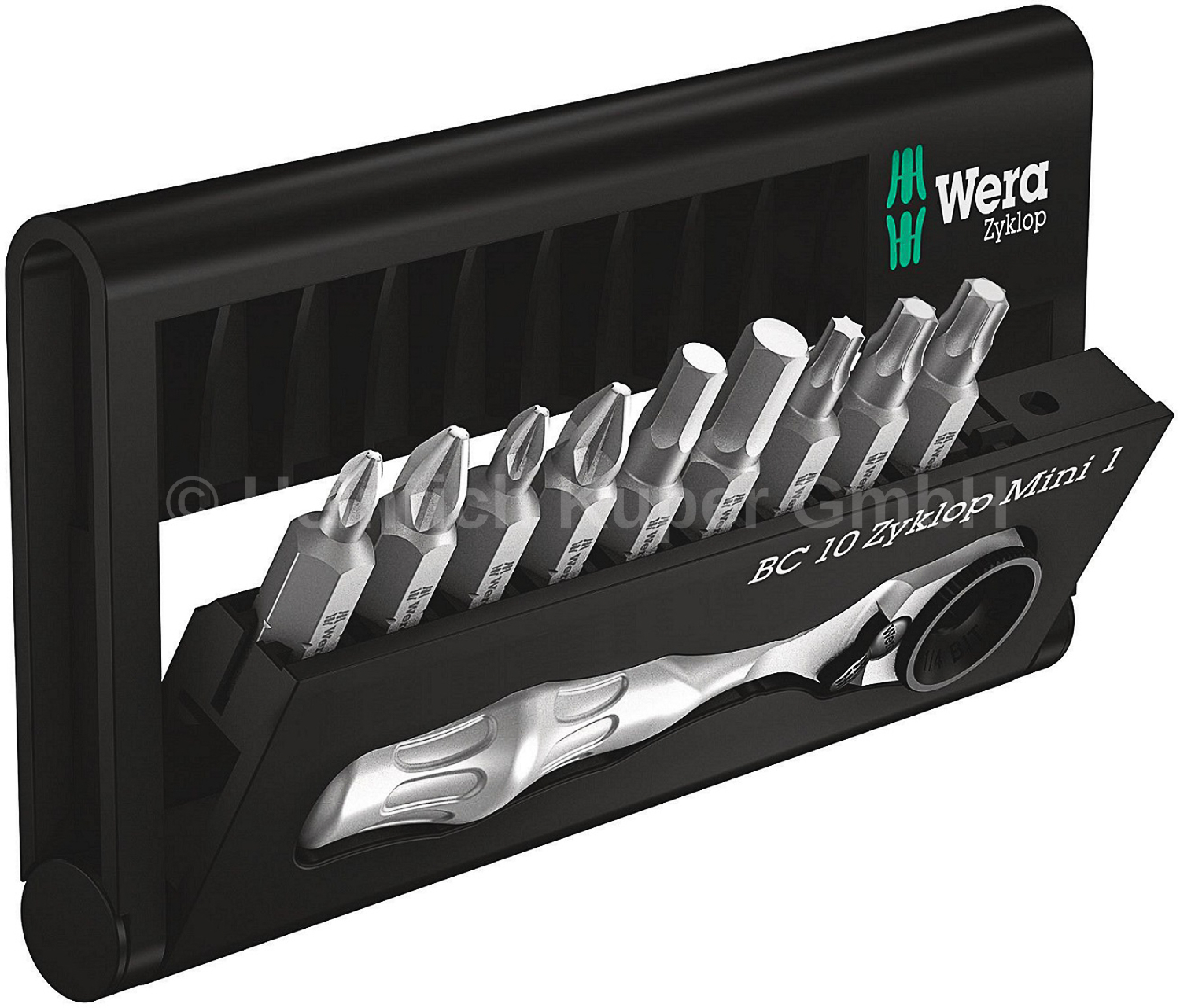 Bit-Sortiment Wera Bit-Check 10 Zyklop Mini 10 10-teilig