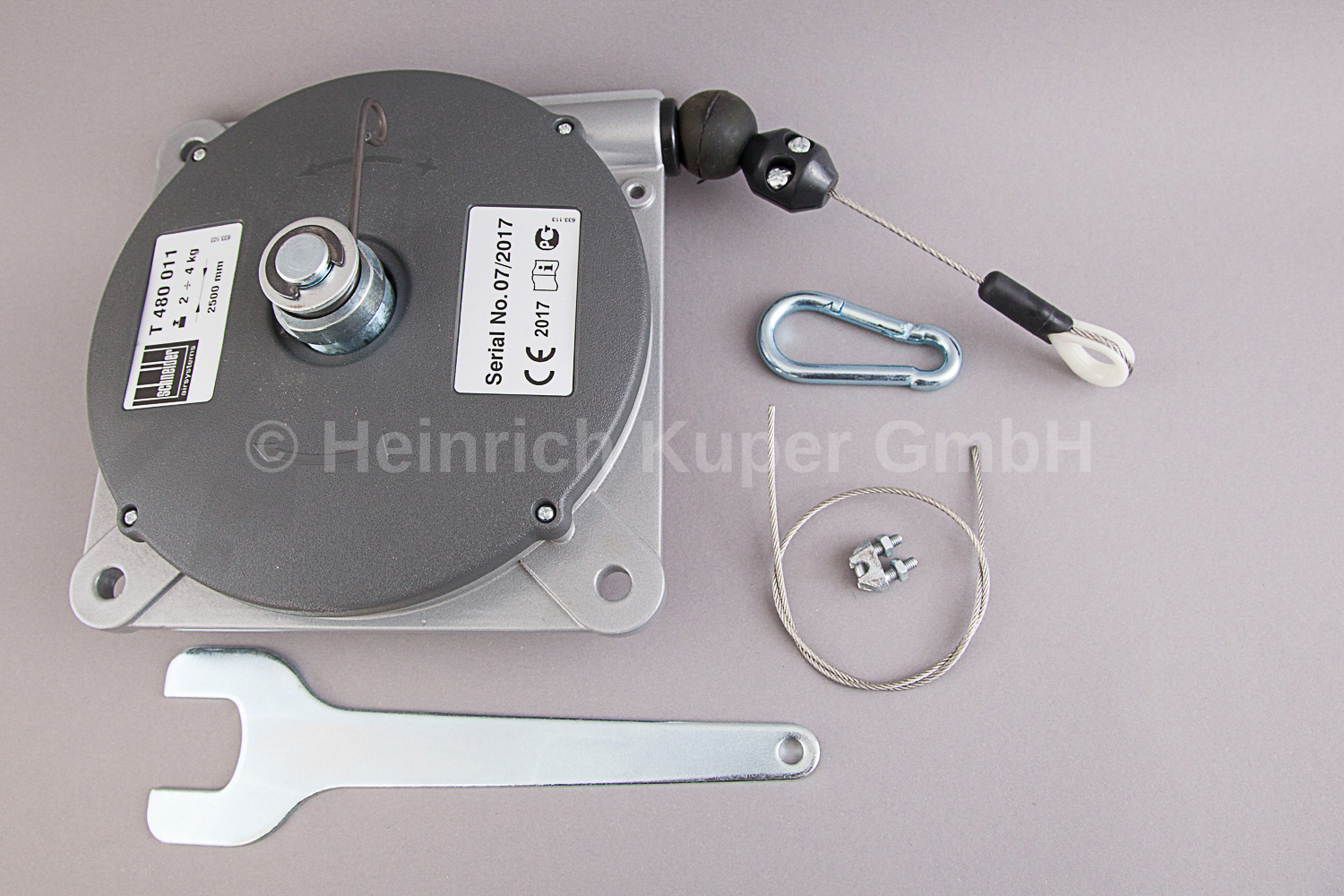 FEDERZUG MOD. FZ 2-4 Kilogramm Seillänge 2,5m Nr. D070018