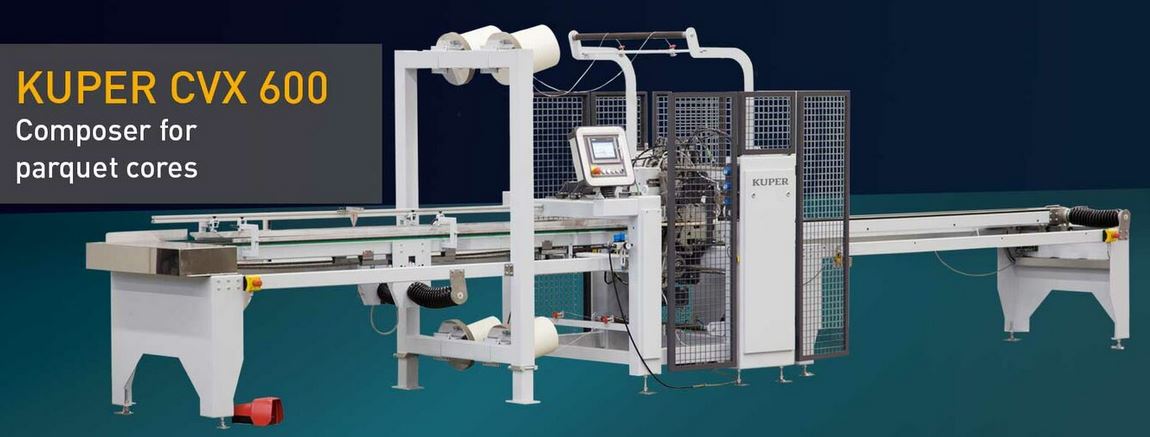 KUPER CVX 600 Mittellagen-Zusammensetzmaschine