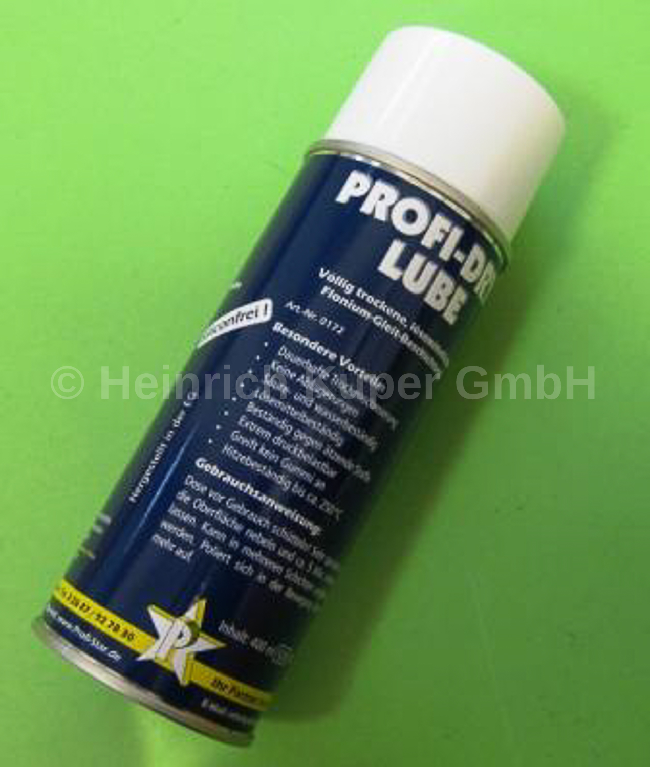 PROFI-DRY-LUBE 400 ml 400 ml Dose Völlig trockene, lösemittelfeste Flonium-Gleit-Beschichtung