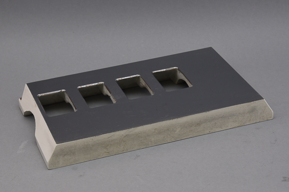 Platte hinten (6'te) 757069C