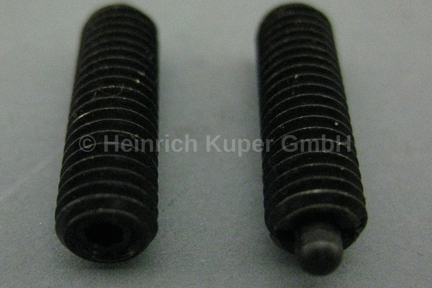Federndes Druckstück M6x20 Druckbolzen aus Stahl