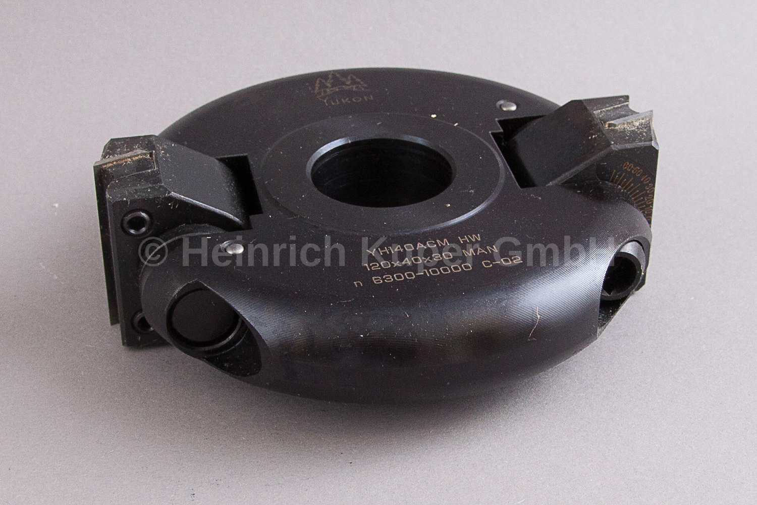 WEPLA-SCHWENKMESSERKOPF  MAN 120 X 40 X 30MM  Z=2   Stahl Stufenlos v. 0 - 60  GRAD beidseitig verstellbar