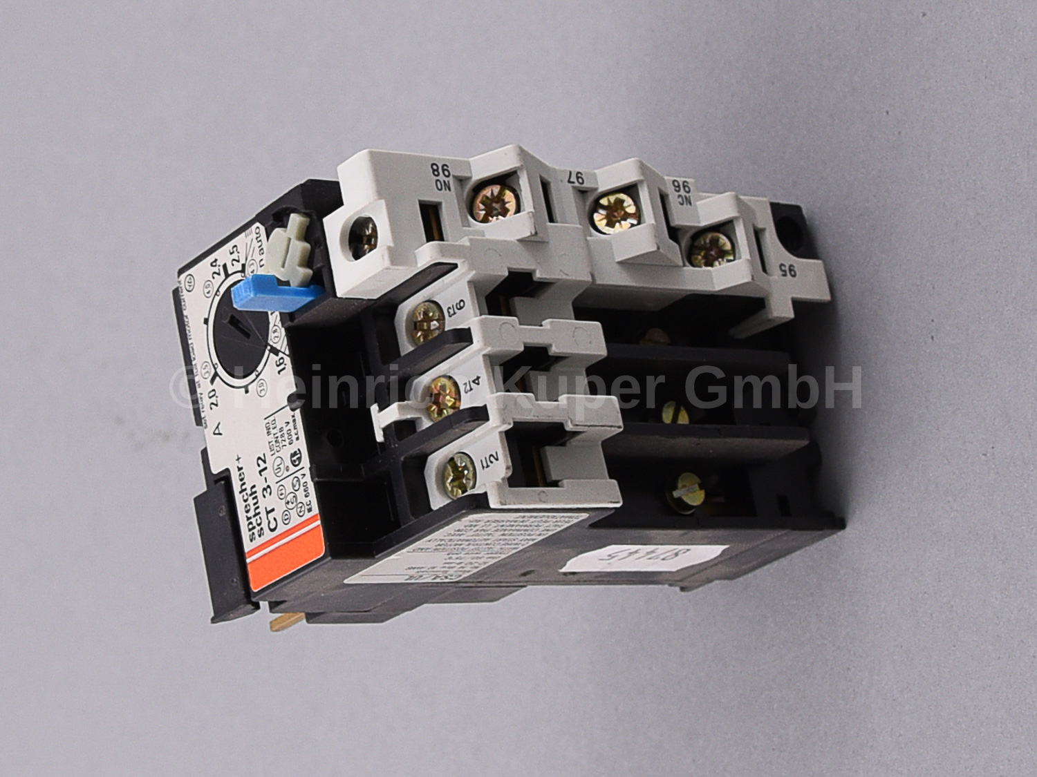 Thermorelais CT3-12  1,6-2,5 A Striebig