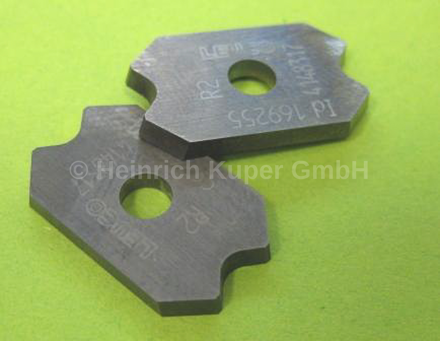 Wendeplatte für Ziehklinge R=2 12x20x2 mm 2100762 (2 Stück erforderlich; bitte immer Stückzahl 2 Stück bestellen)