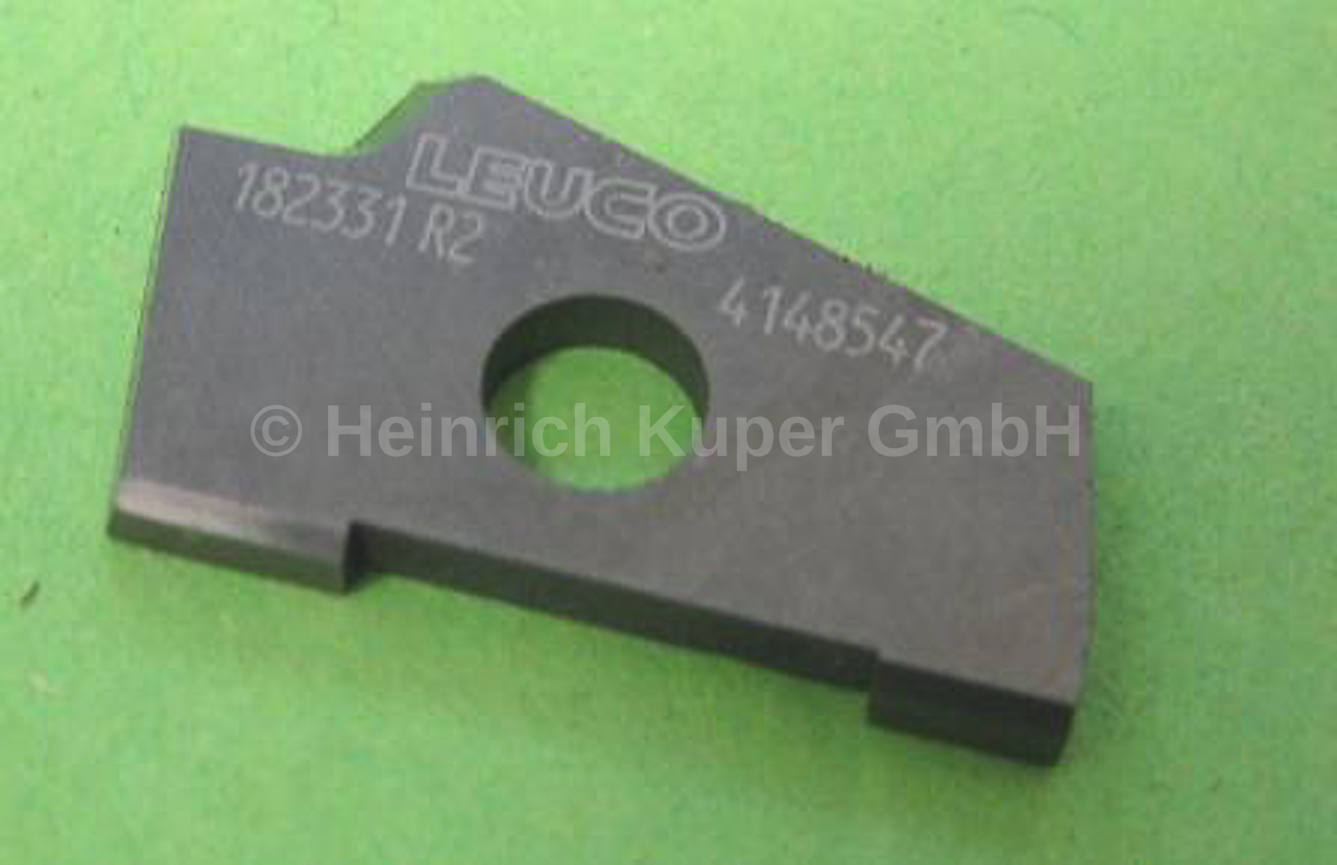Schneidplatte R2 gerade, rechts / DFC lang 22,32 x 14,00 x 2,00 4-014-03-0306