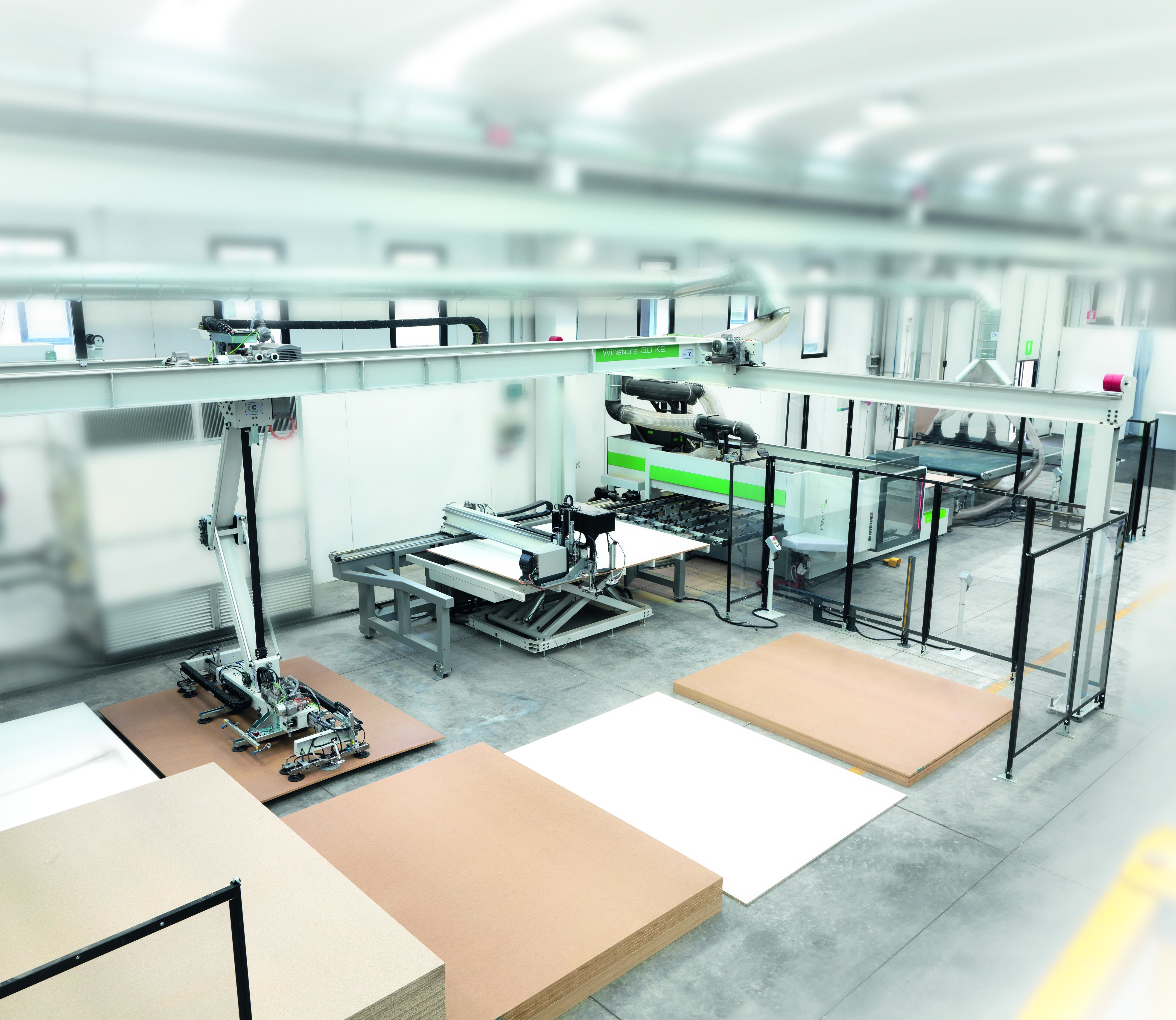 BIESSE Winstore K2 automatisches Flächenlager