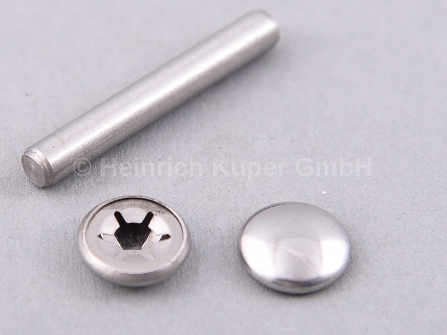 Bolzen mit Kappe für Rückstoßhebel Striebig 027.815