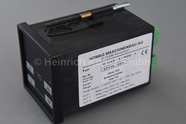 Regler MP 115/230V 48-62Hz 0/+600 Gr. FE. + PT100 PD/I
4-008-40-0122
