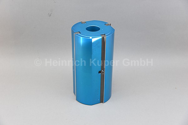 Hobelmesserkopf-Alu PLANNEX
125 x 130 x 40 mm, Z = 4 mit Fliehkraftspannung
einschl. HSS Wendemesser