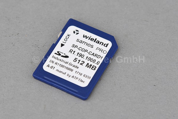 SI.-Relais SamosPRO SD-Karte
SP-COP-CARD1 Wieland