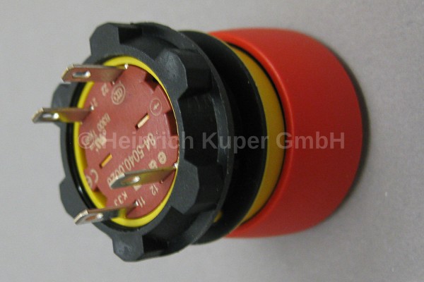 Taster Not-Aus Baureihe 84
4-008-33-0468
Gewinde 22mm NR.84-5040.0020
Weeke Handbedienung