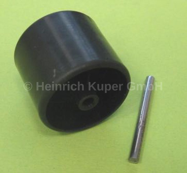 Röllchen N-DU schwarz
Durchmesser 28x25 + Stahlachse