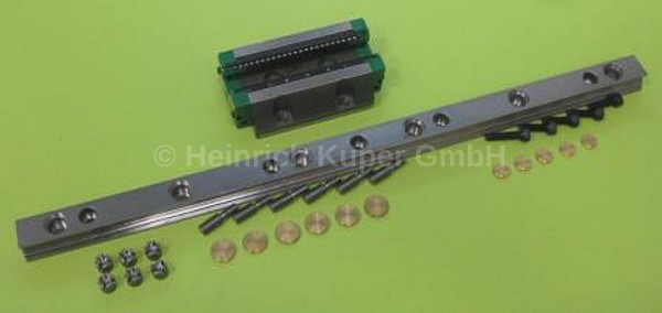 Linearflachführung Ersatz Baus. KUE35 auf KUE25 HL04/05
L=450 mm 2-011-05-7300