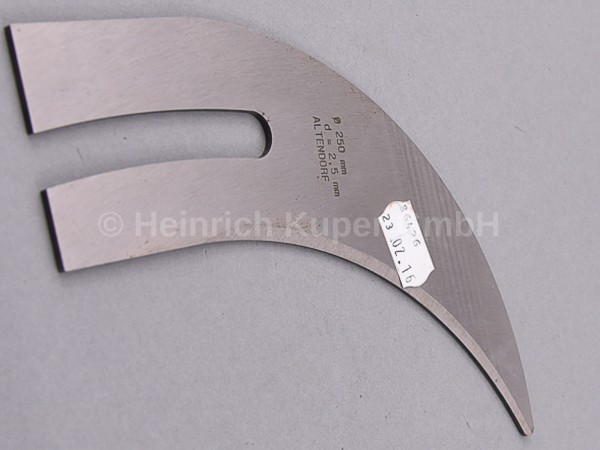 Spaltkeil bis 250 mm Altendorf F9105.0590
Stärke 2,5 009-014-0-04
Spaltkeil Gr. 25 250mm