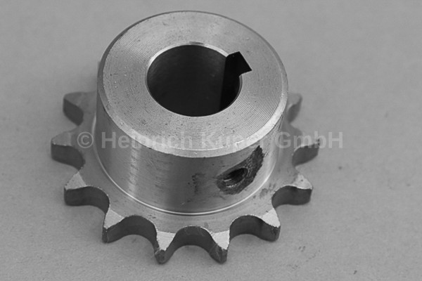 Kettenrad 1/2x5/16 Z14 einfach
Ø 20 mm
Posmo Spindel, obere Welle SWT